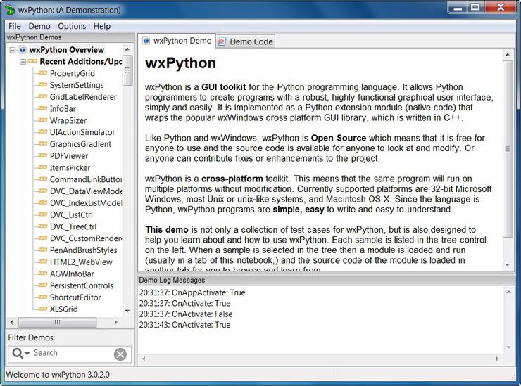 Установка wxPython на Windows, Mac OS X, Linux
