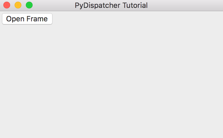 Используем PyDispatcher вместо Pubsub - wxPython #8