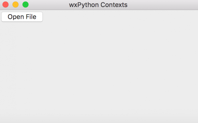 Контекстные менеджеры wxPython #11