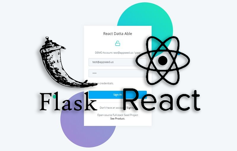 Flask + Rect на Python